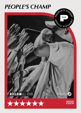 Acclaim Allstars Card