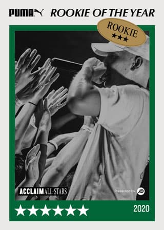 Acclaim Allstars Card